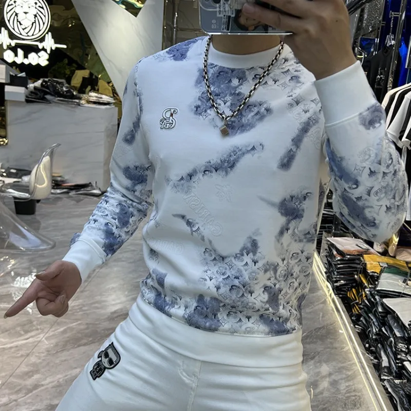 Streetwear Brand Aesthetic - Erkekler için Harajuku moda lüks tişörtü