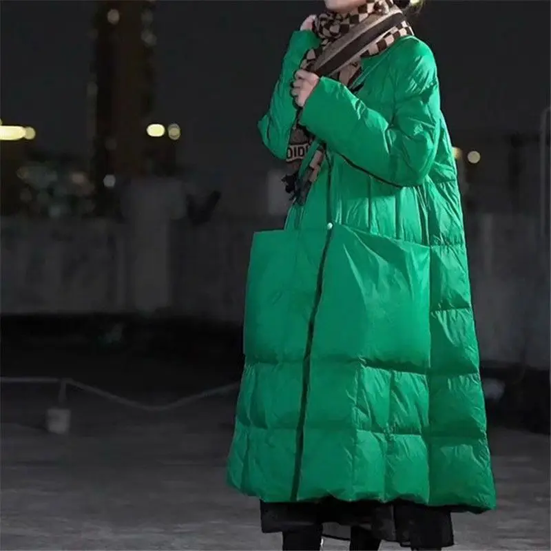 Streetwear Brand Jacket - Boy uzun aşağı ceket büyük cepler