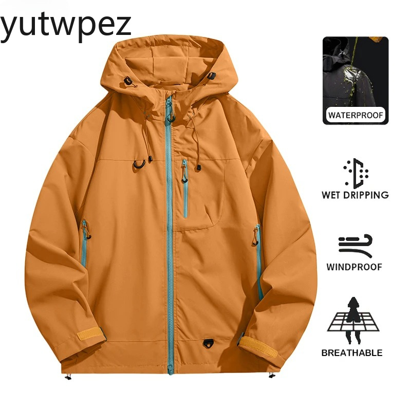 Streetwear Brand Jacket - Erkek Kadın Su Geçirmez Yürüyüş Ceketi