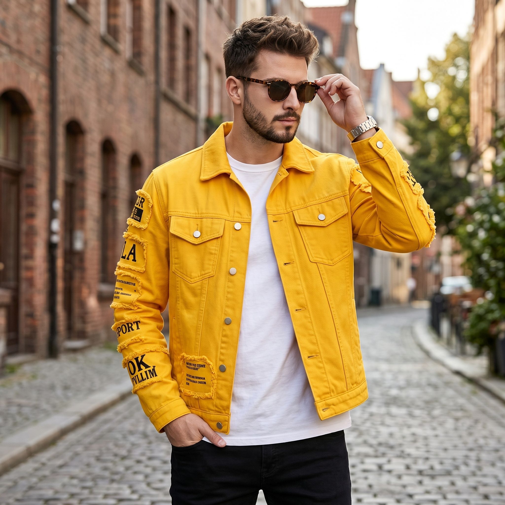 Avrupa ve Amerikan Erkek Kot C - Streetwear Brand Jacket incelemesi ve fiyatı