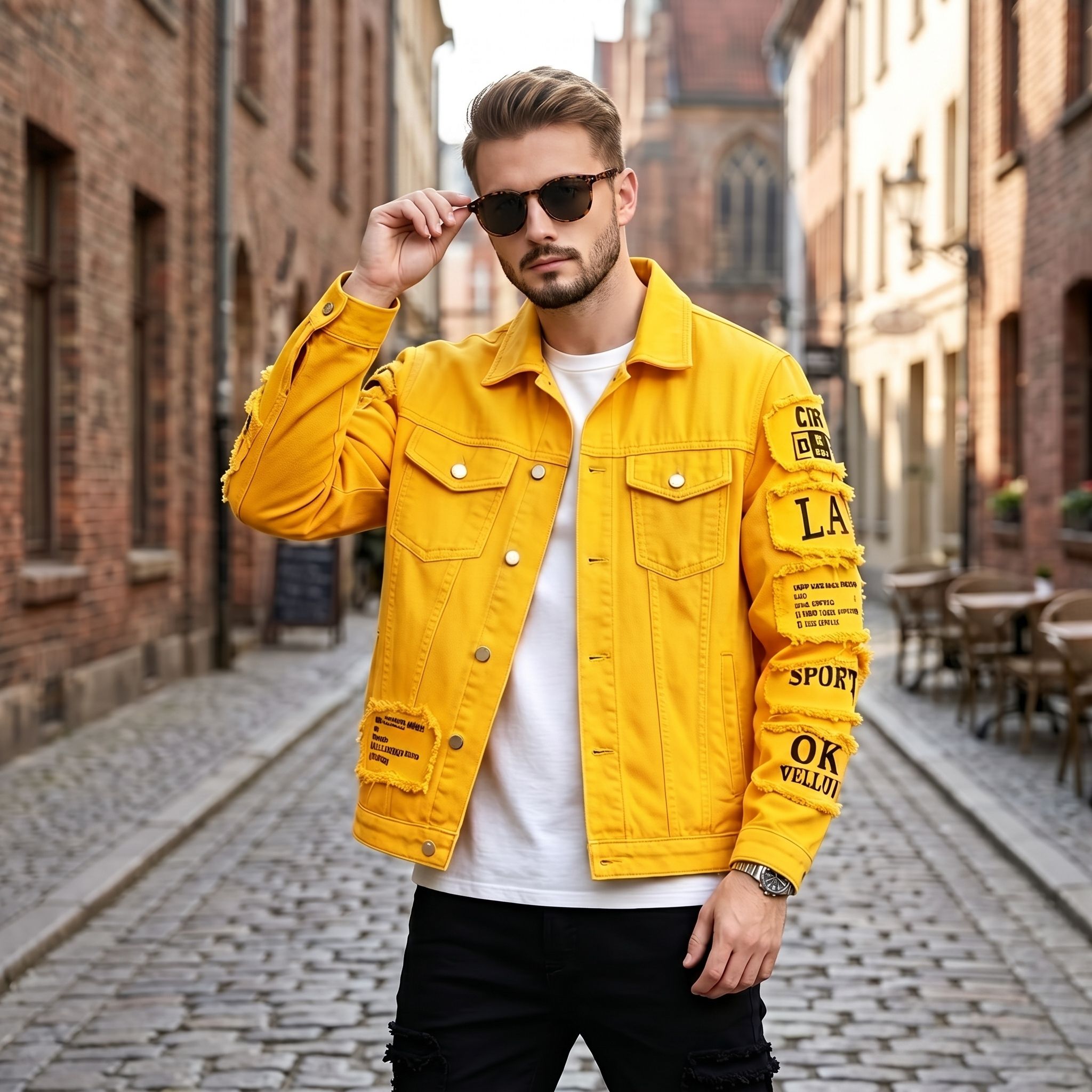 Avrupa ve Amerikan Erkek Kot C - Streetwear Brand Jacket incelemesi ve fiyatı