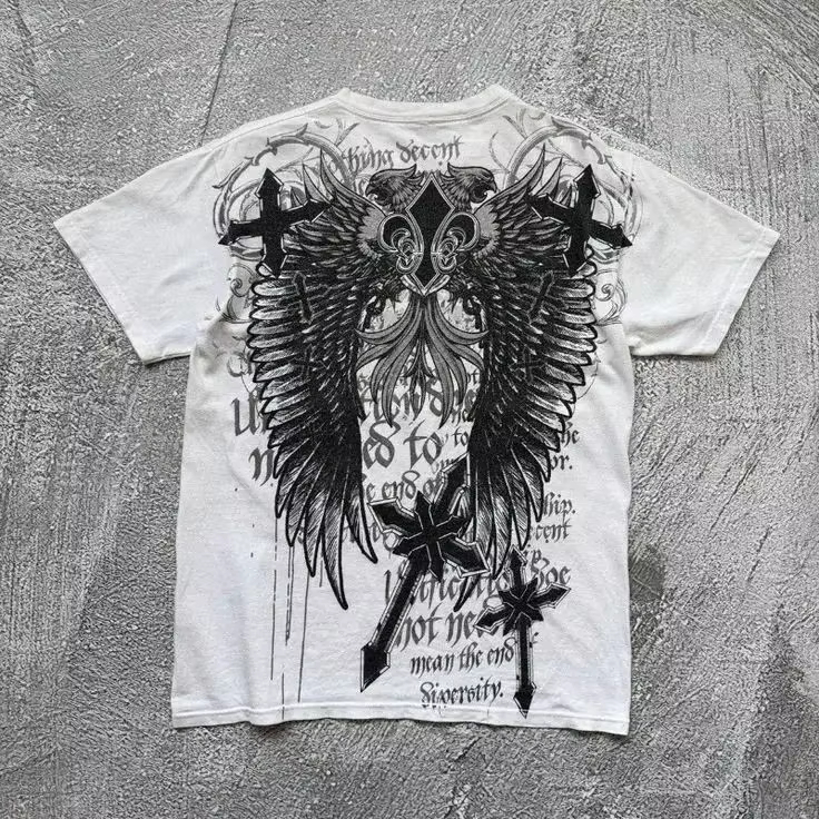 Y2K Gotik Kanat Çapraz Klasik  - Streetwear Brand Y2K incelemesi ve fiyatı